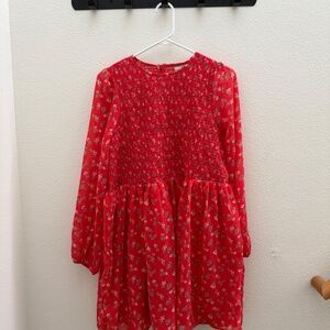 Asos BabyDoll Floral Mini Dress